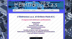 Desktop Screenshot of lelettronicaasti.it